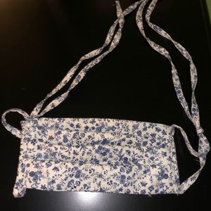 Homemade floral mask